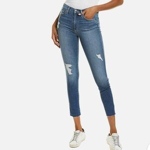 NWT Joe's Jeans Abbeville High-Rise Skinny Ankle Jeans Size 27 $180